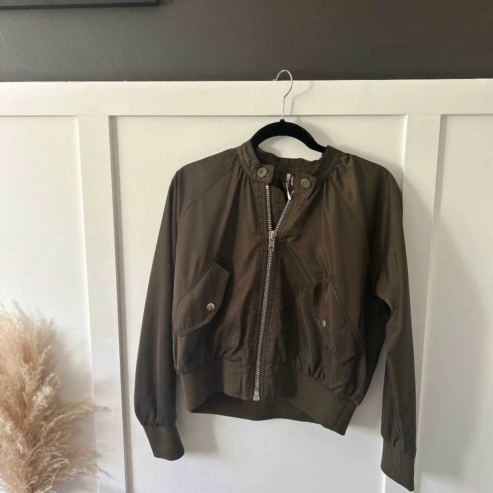 Free People Bomber Jacket